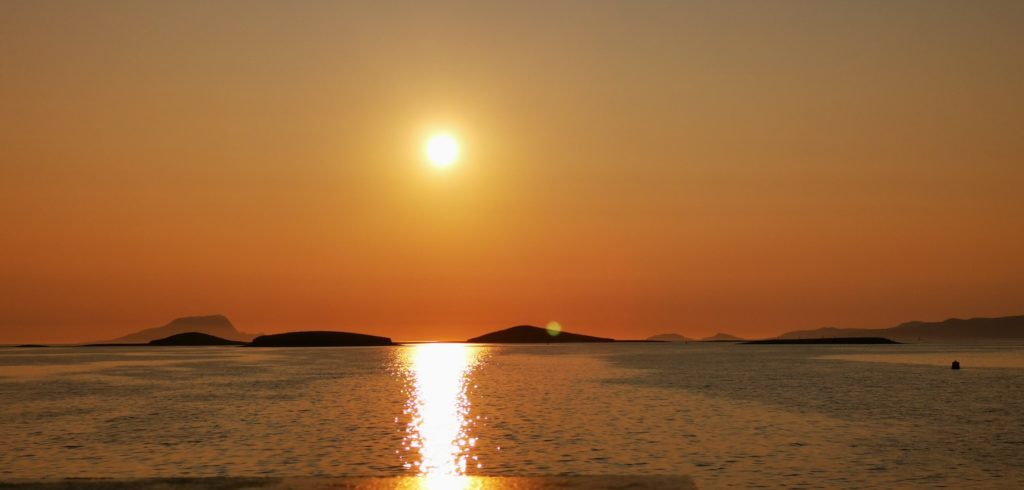 clew bay sunset