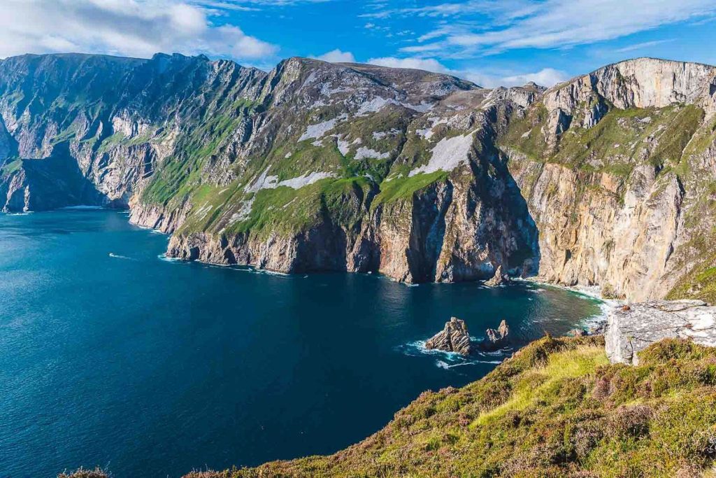 What are the highest cliffs in Ireland