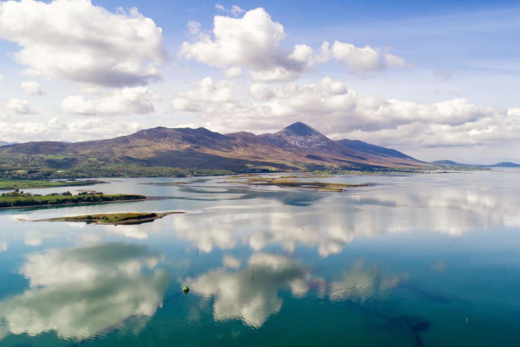 croagh patrick from clew bay