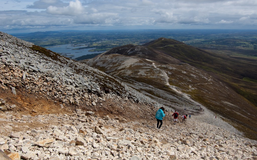 steep section the reek