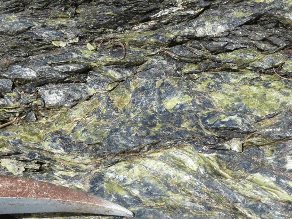 green rock croagh patrick