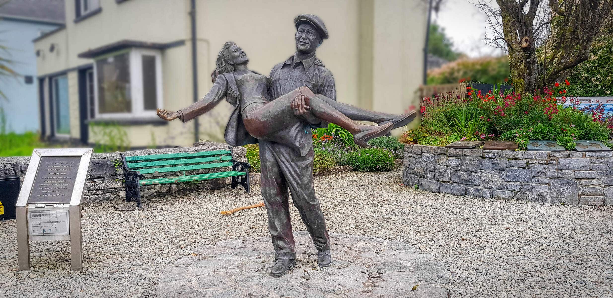 John Wayne & Maureen O'Hara, Cong, Co Mayo_Web Size