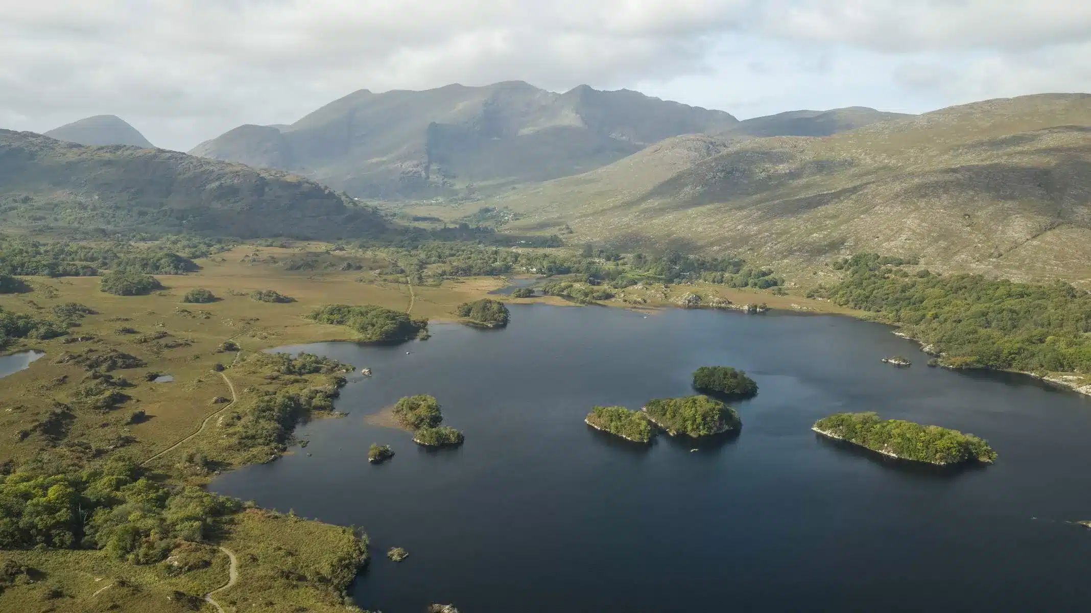 Aerial View, Lakes, Killarney National Park, Co Kerry_Web Size (1)