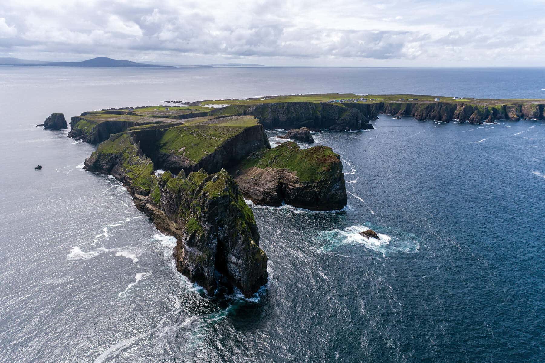 Aerial view, Tory Island, Co Donegal_Web Size