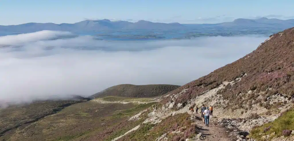 croagh patrick cloud inversion