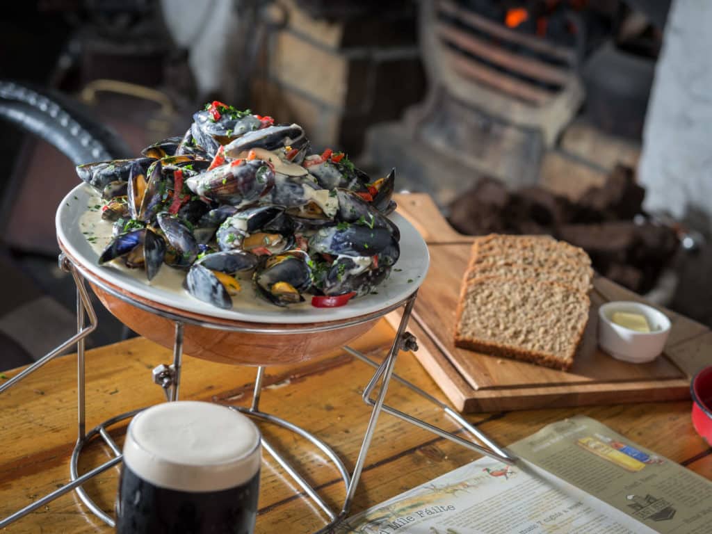 irish mussels