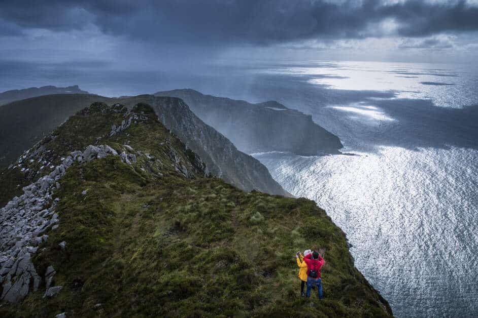 What are the highest cliffs in Ireland