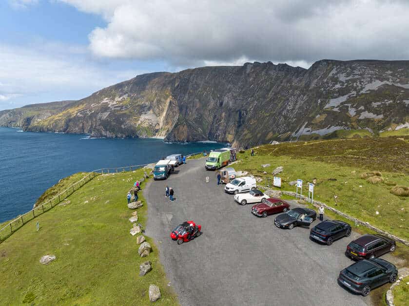 What are the highest cliffs in Ireland